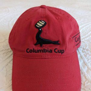 Red Goslings Black Seal Rum regatta hat from Columbia Cup